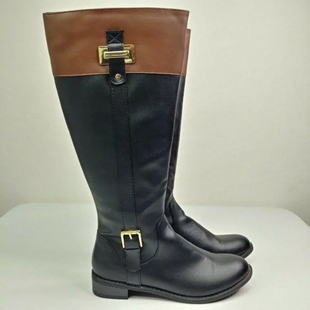 Riding Boots Karen Scott Deliee Closed Toe Women's Size 6.5M